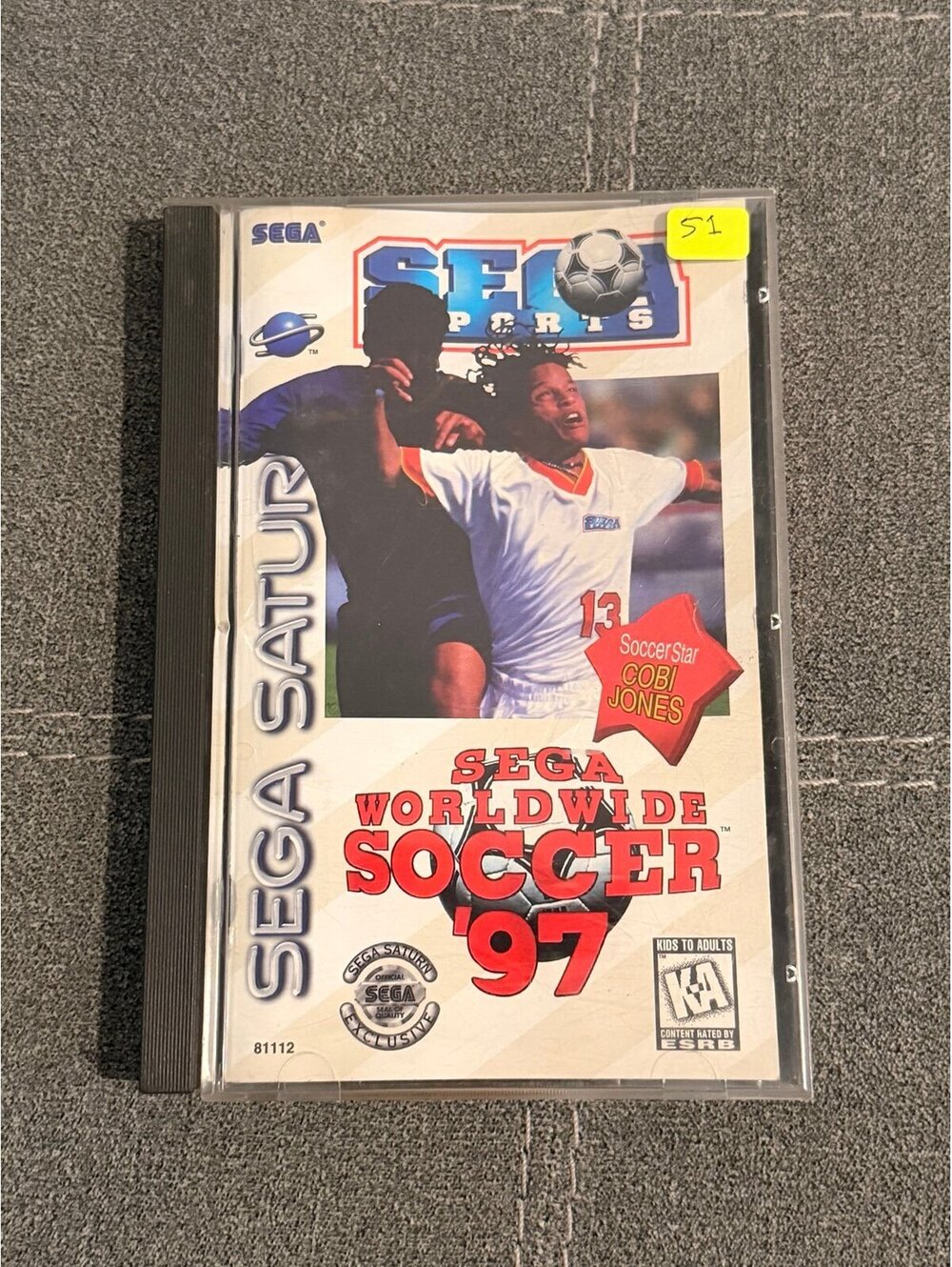 Worldwide Soccer 97 for Sega Saturn